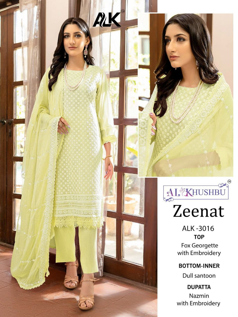 Al Khushbu Zeenat Vol 1 Georgette With Heavy Embroidery Work Stylish Designer Party Wear Salwar Kameez