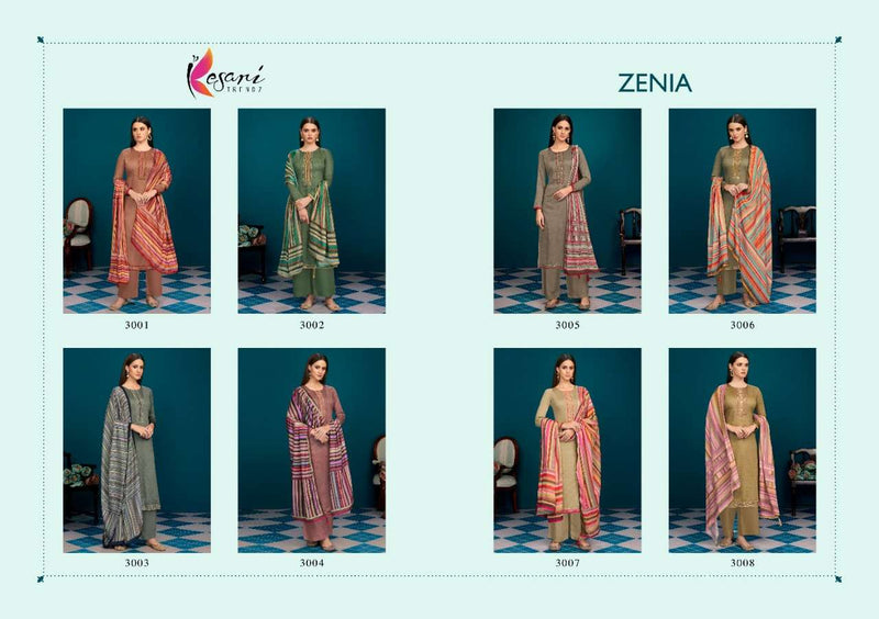 Kesari Trendz Zenia Jam Cotton Fancy Stylish Party Wear Salwar Kameez With Embroidery