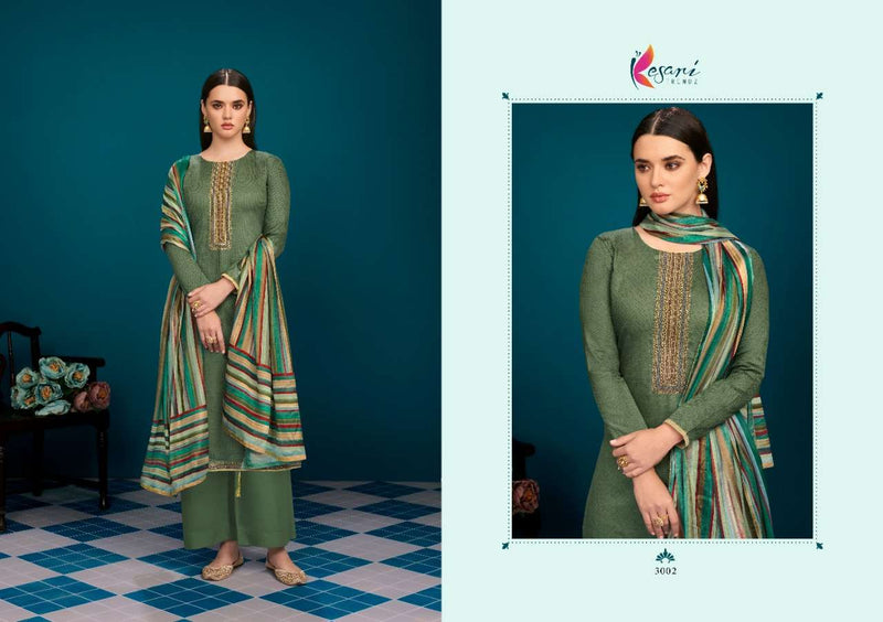 Kesari Trendz Zenia Jam Cotton Fancy Stylish Party Wear Salwar Kameez With Embroidery