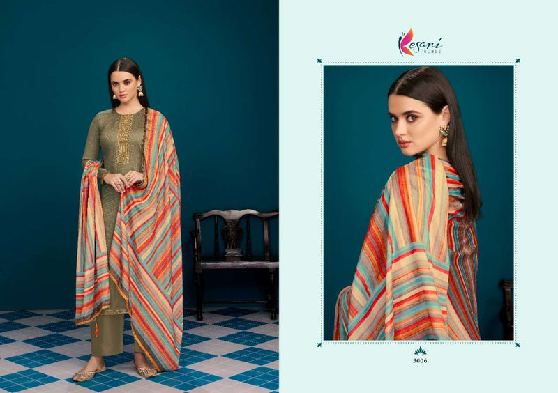 Kesari Trendz Zenia Jam Cotton Fancy Stylish Party Wear Salwar Kameez With Embroidery