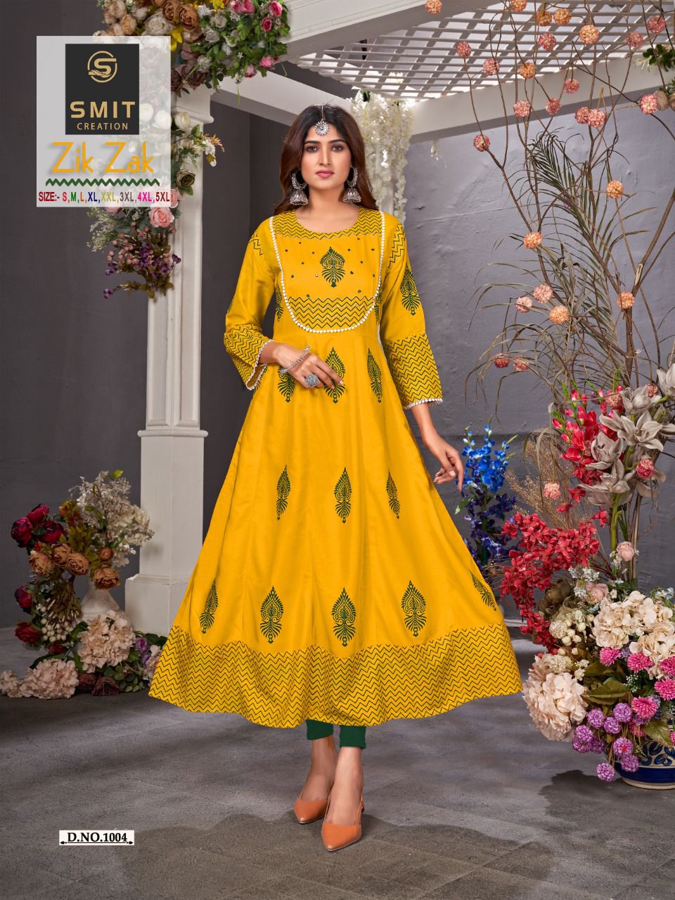 Poonam Zik Zak Rayon With Printed Work Stylish Designer Fancy Long Gown