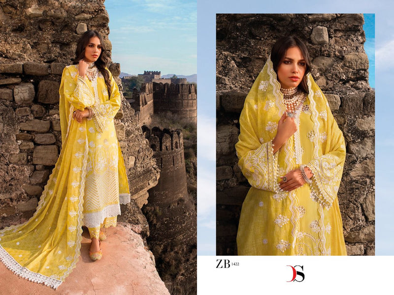 Deepsy Suits Zinab Cotton Embroidered Pakistani Style Party Wear Salwar Suits