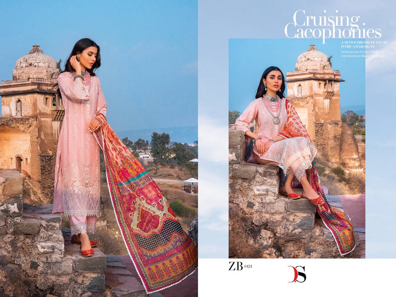 Deepsy Suits Zinab Cotton Embroidered Pakistani Style Party Wear Salwar Suits