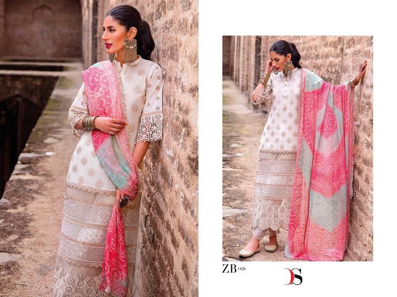 Deepsy Suits Zinab Cotton Embroidered Pakistani Style Party Wear Salwar Suits