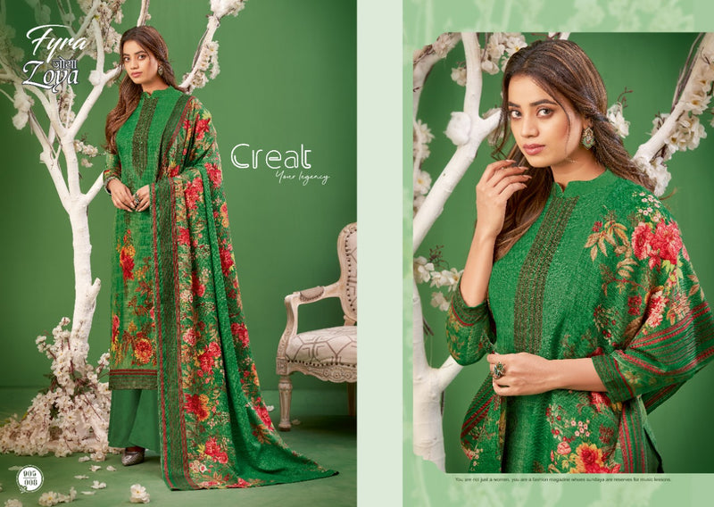 Fyra Zoya Pashmina Winter Wear Salwar Suit