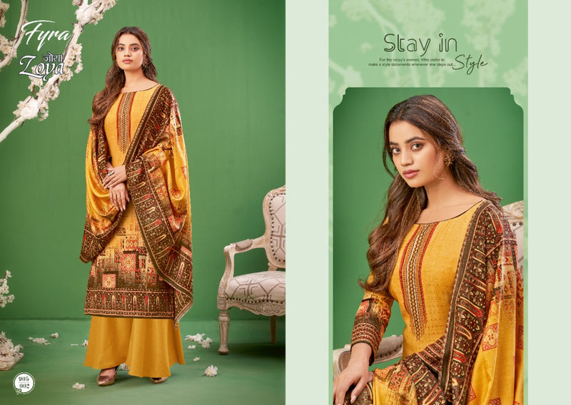 Fyra Zoya Pashmina Winter Wear Salwar Suit