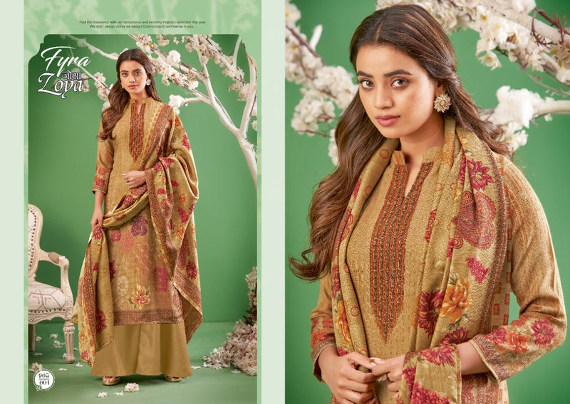 Fyra Zoya Pashmina Winter Wear Salwar Suit