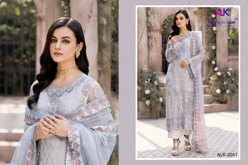 Al Khushbu Gulzar Vol 2 Dno 2041 Georgette Stylish Designer Party Wear Salwar Kameez