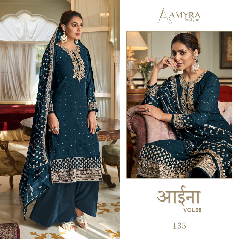 Amyra Designer Aaina Vol B Georgette Stylish Designer Festival Wear Salwar Suit