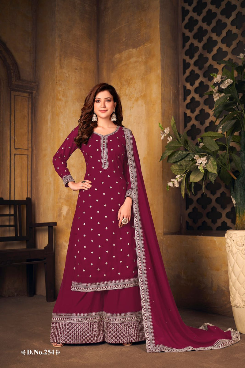 Dani Vaani Vol 25 Faux Georgette Stylish Designer Party Wear Printed Salwar Suit