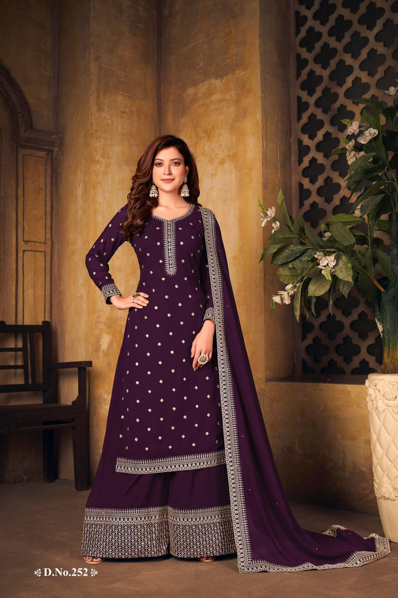 Dani Vaani Vol 25 Faux Georgette Stylish Designer Party Wear Printed Salwar Suit