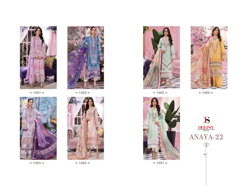 Deepsy Suit Anaya 22 Cotton Stylish Designer Casual Wear Pakistani Style Salwar Suit