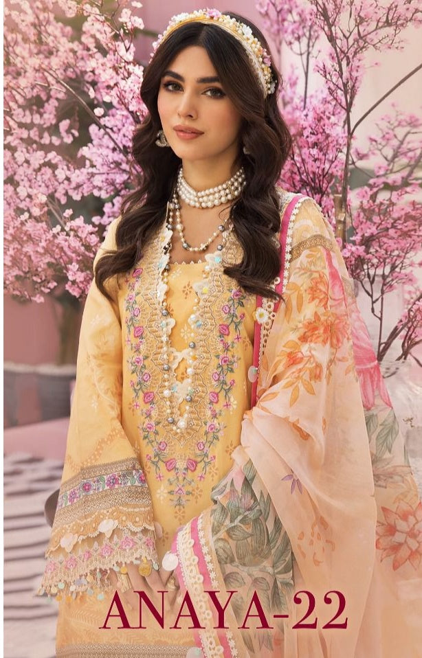 Deepsy Suit Anaya 22 Cotton Stylish Designer Casual Wear Pakistani Style Salwar Suit