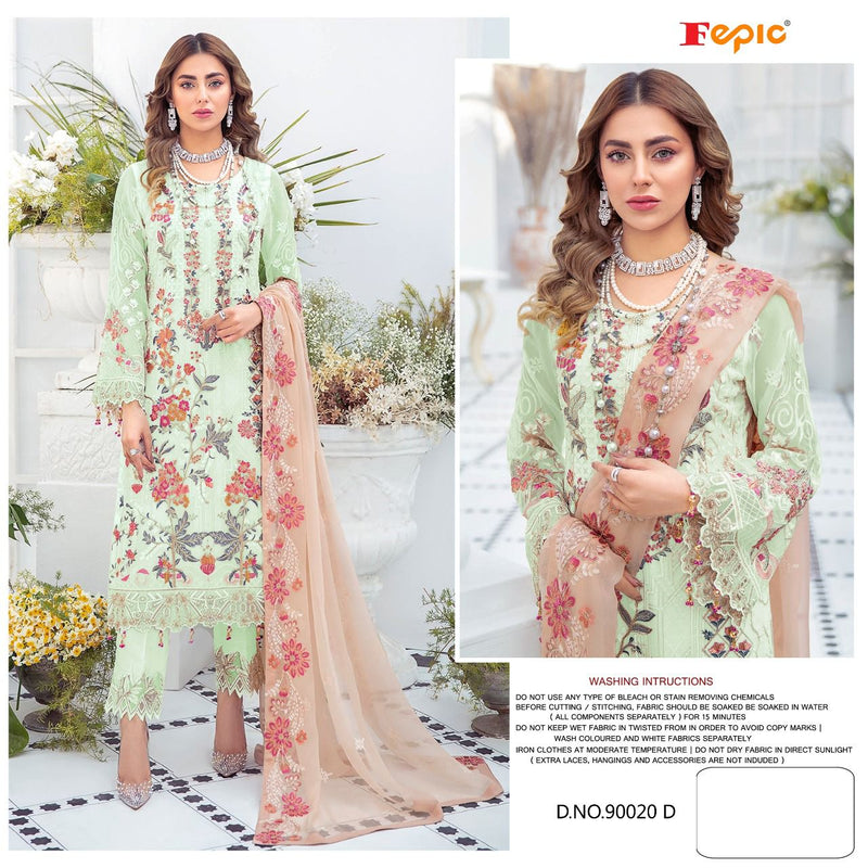 Fepic Rosemeen Dno 90020 D Georgette Stylish Designer Wear Salwar Kameez