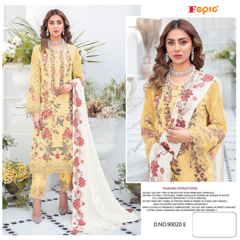 Fepic Rosemeen Dno 90020  E Georgette Stylish Designer Wear Salwar Kameez