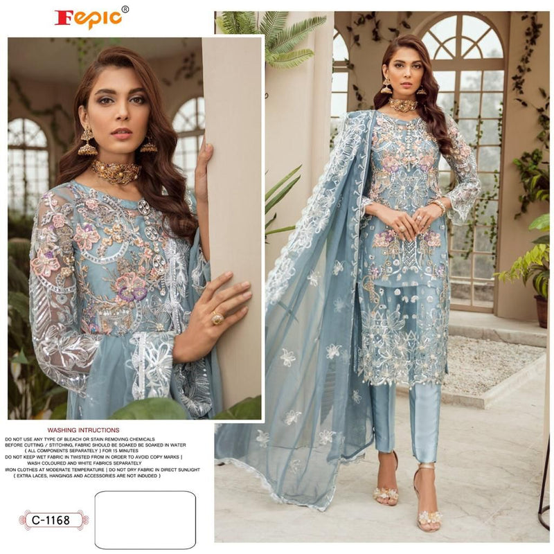 Fepic Rosemeen C 1168 Fox Georgette Stylish Designer Wear Salwar Kameez