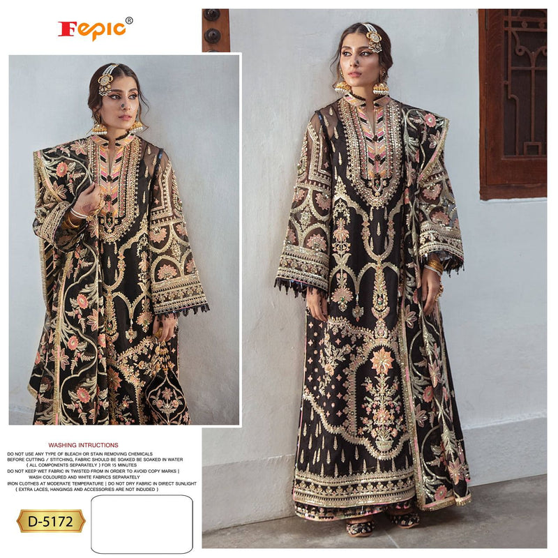 Fepic Rosemeen D 5172 Pakistani Designer Wear Salwar Kameez