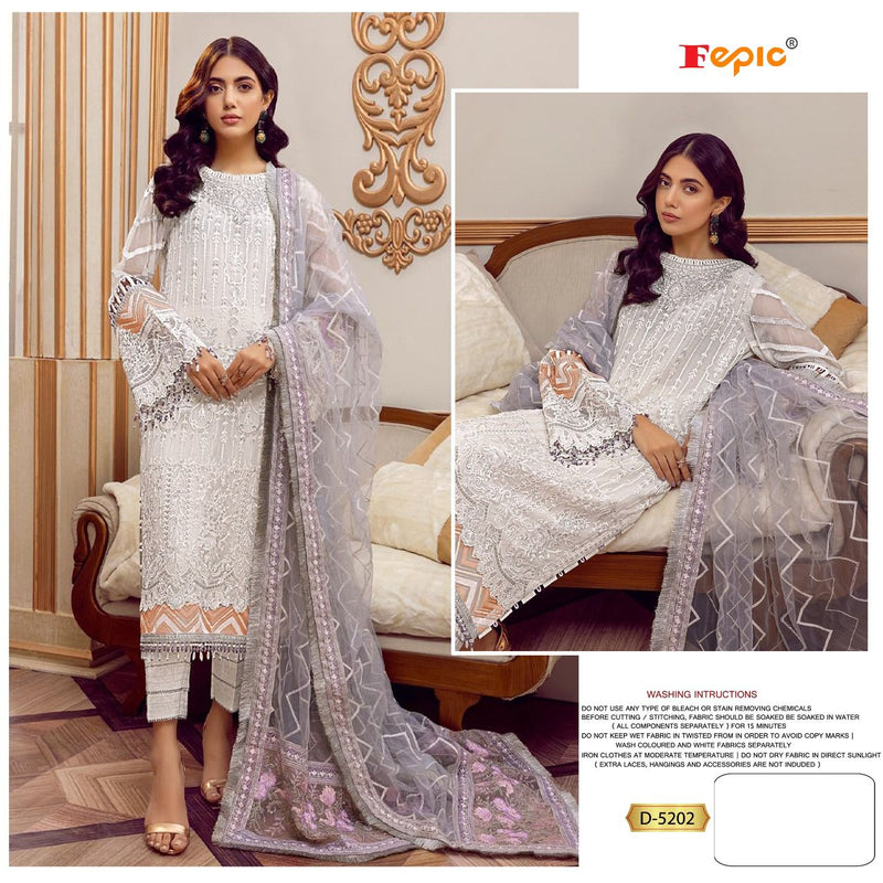 Fepic Rosemeen Dno 5202 Georgette Stylish Designer Party Wear Pakistani Style Salwar Kameez