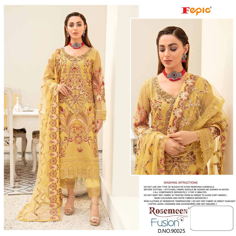 Fepic Rosemeen Dno 90025 Faux Georgette Stylish Designer Party Wear Salwar Kameez