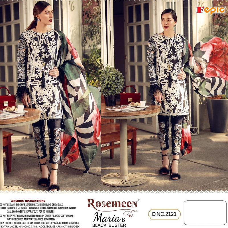 Fepic Rosemeen 2121 Pure Cotton Stylish Designer Salwar kameez