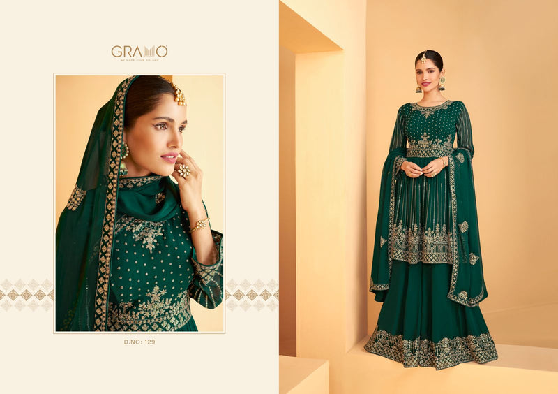 Gramo Navabi Vol 1 Fox Georgette Stylish Designer Party Wear Kurti