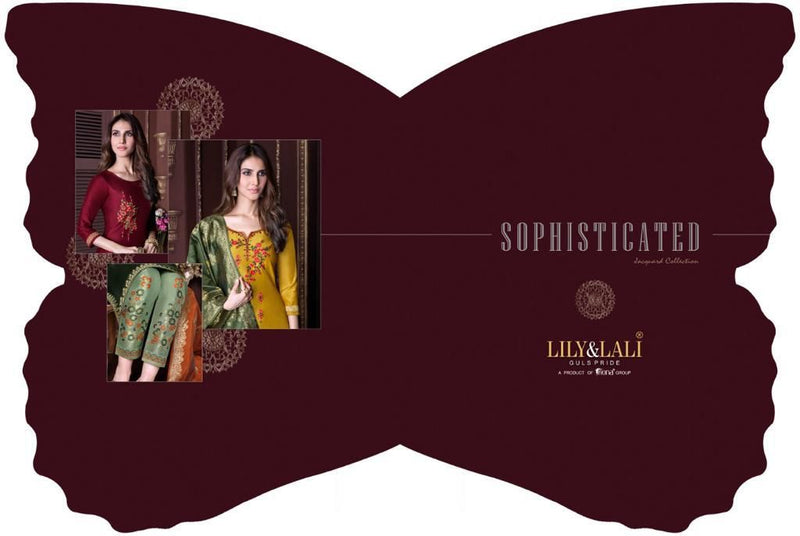 Lily And Lila Meenakari Bemberg Silk Stylish designer Kurti