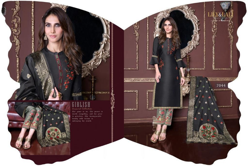 Lily And Lila Meenakari Bemberg Silk Stylish designer Kurti