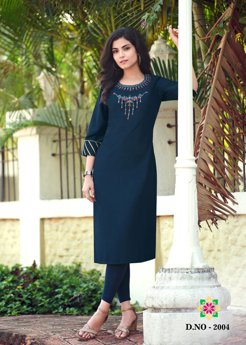 Mi Textile Mili 10 Stylish Casual Wear Kurti