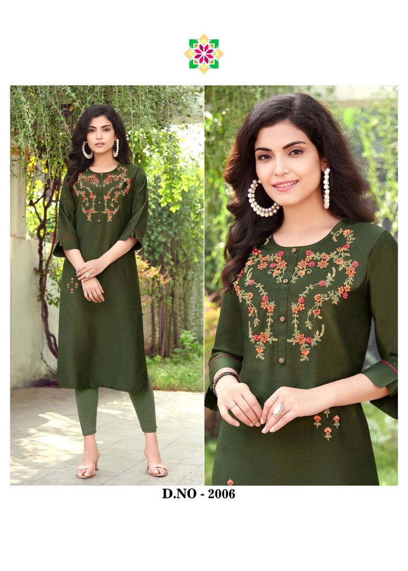 Mi Textile Mili 10 Stylish Casual Wear Kurti