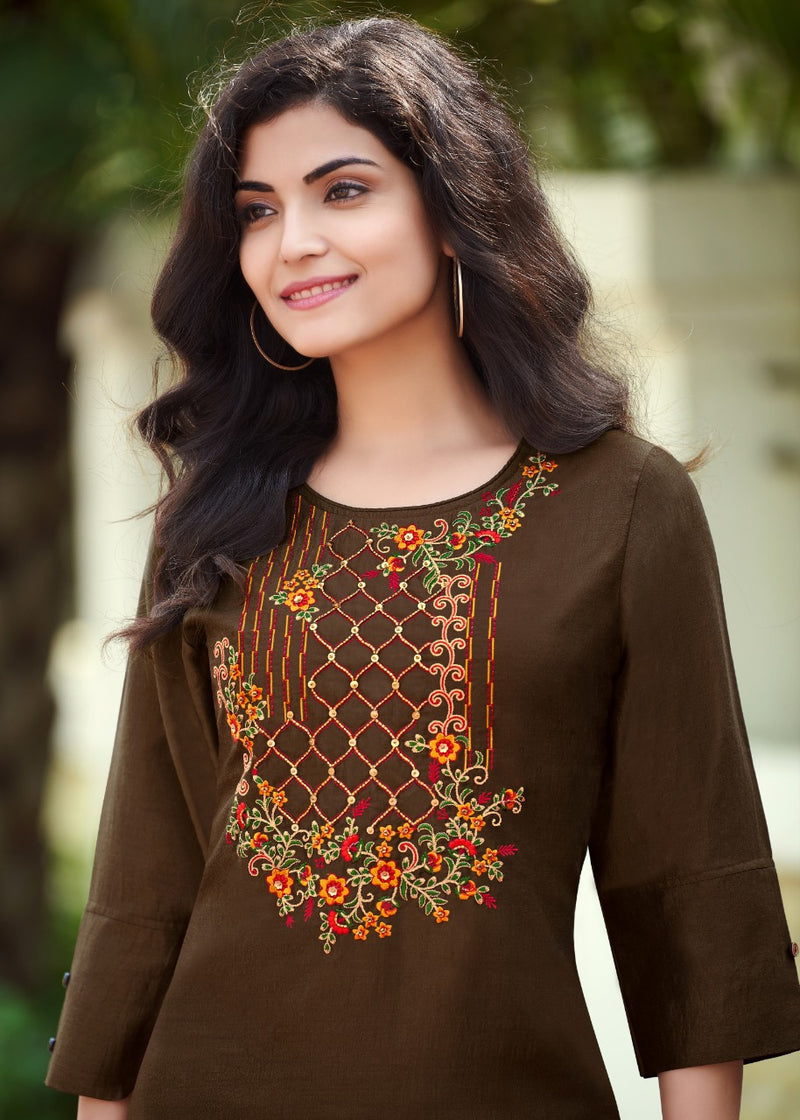 Mi Textile Mili 10 Stylish Casual Wear Kurti