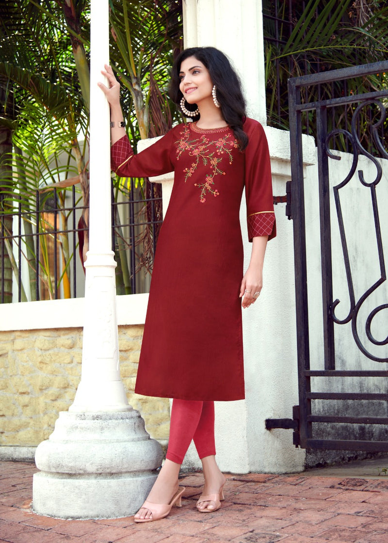 Mi Textile Mili 10 Stylish Casual Wear Kurti