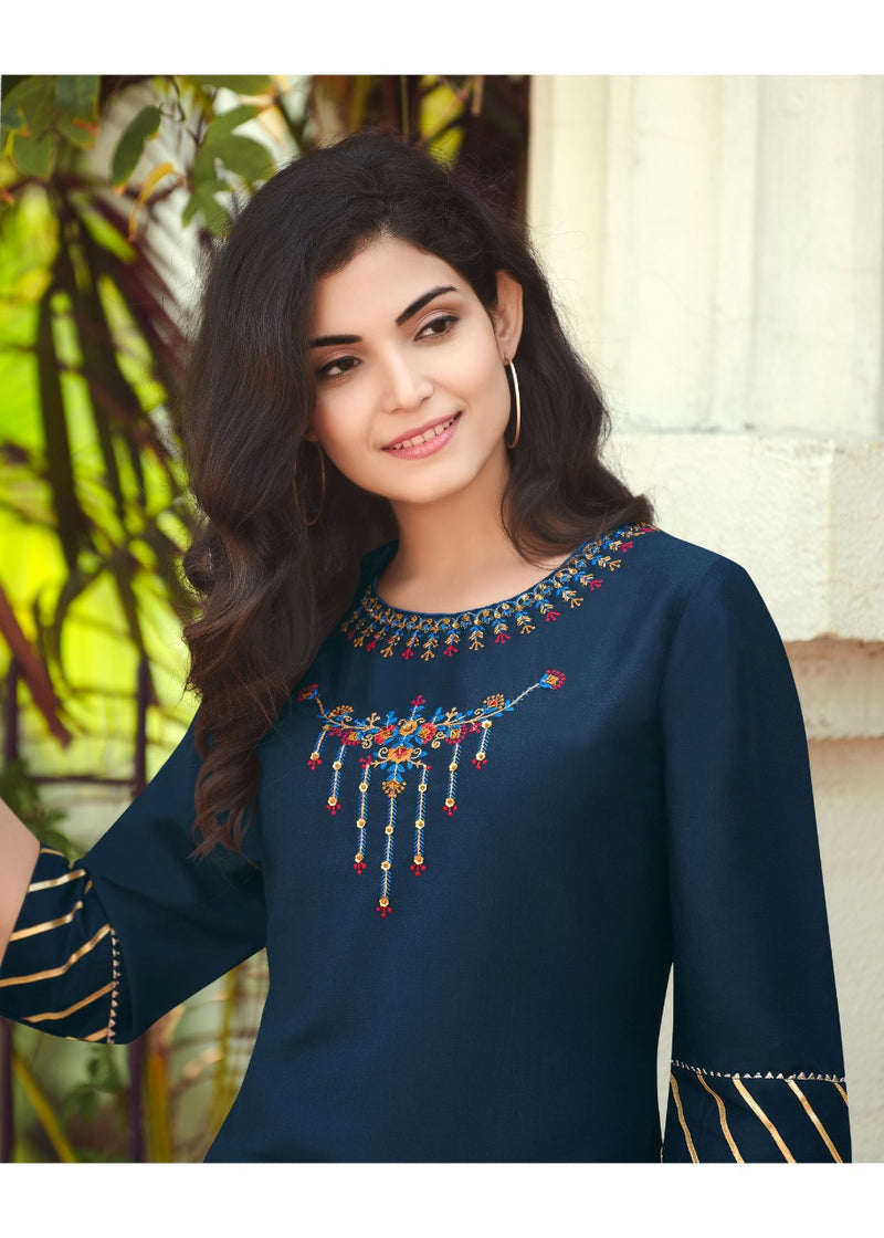 Mi Textile Mili 10 Stylish Casual Wear Kurti