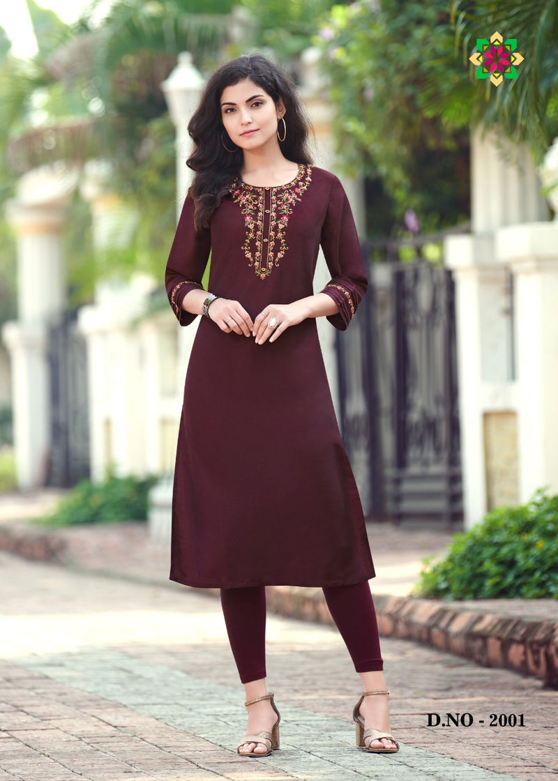 Mi Textile Mili 10 Stylish Casual Wear Kurti