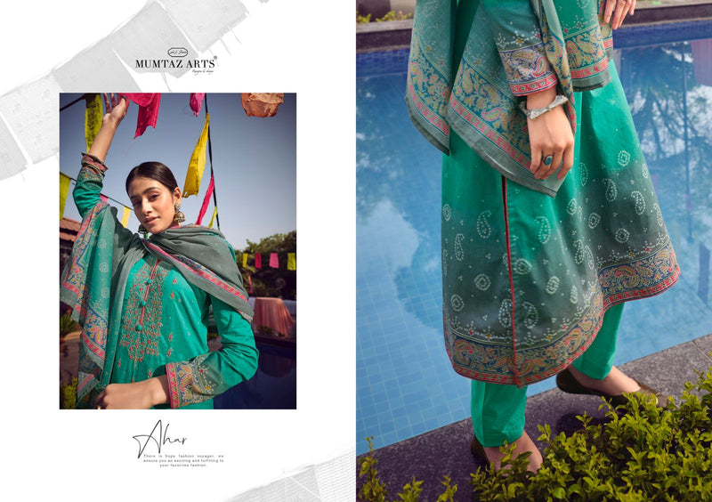 Mumtaz Arts Jash Bandhani Vol 3 Gulhaar Lawn Cotton Stylish Designer Wear Salwar Suit