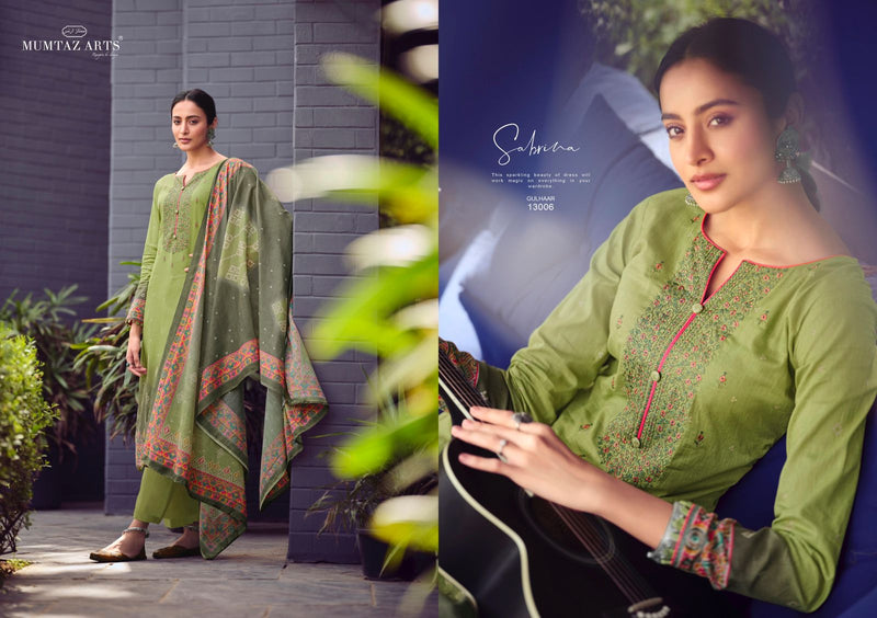 Mumtaz Arts Jash Bandhani Vol 3 Gulhaar Lawn Cotton Stylish Designer Wear Salwar Suit