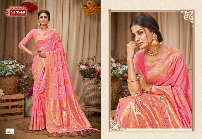 Silver Queen New Designer Festival Wear Cotton Sarees Collection Catalog