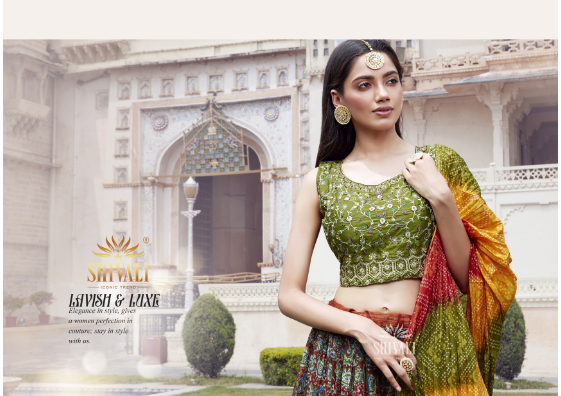 Shivali Riwaaz Vol 4 Fancy Stylish Designer Festive Wear Long Casual Look Lehenga