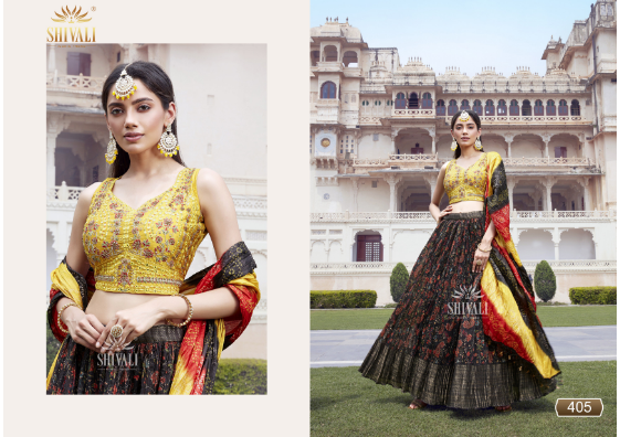 Shivali Riwaaz Vol 4 Fancy Stylish Designer Festive Wear Long Casual Look Lehenga