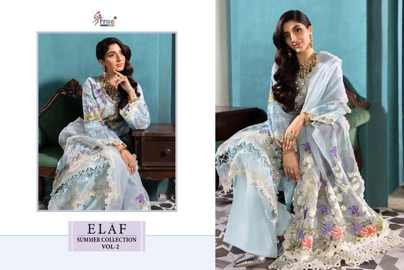 Shree Fab Elaf Summer Collection Cotton Stylish Designer  Pakistani Style Casual Salwar Suit