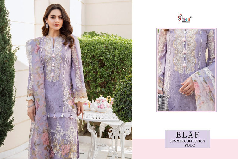 Shree Fab Elaf Summer Collection Cotton Stylish Designer  Pakistani Style Casual Salwar Suit