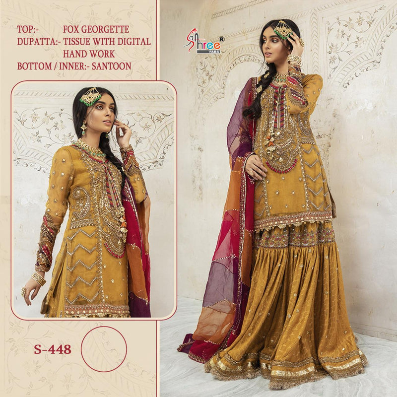 Shree Fab S 448 Wedding Wear Salwar Kameez