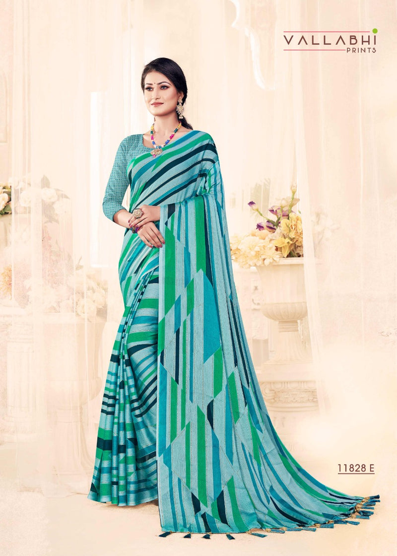 Vaalabhi Print Saree Firangi 11828 Designer Wear Saree