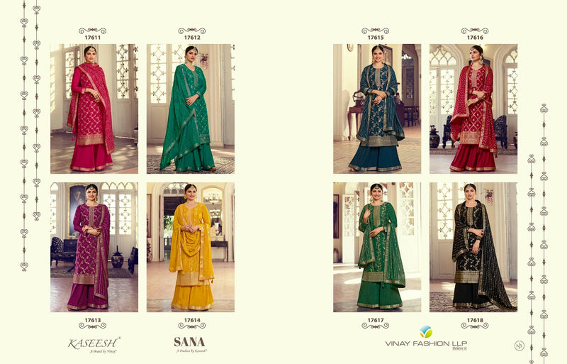 Vinay Fashion Sana Dola Jaquard Stylish Designer Festival Wear Salwar Kameez